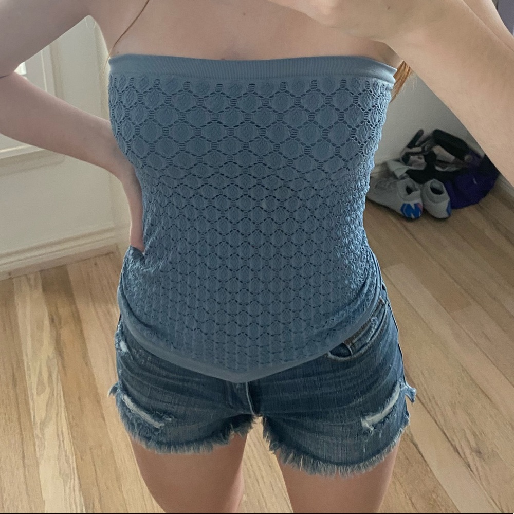 FP Blue Tube Top